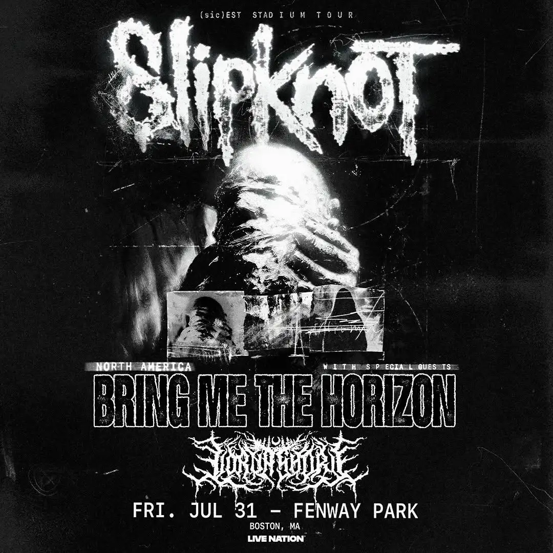 SLIPKNOT at FENWAY PARK poster