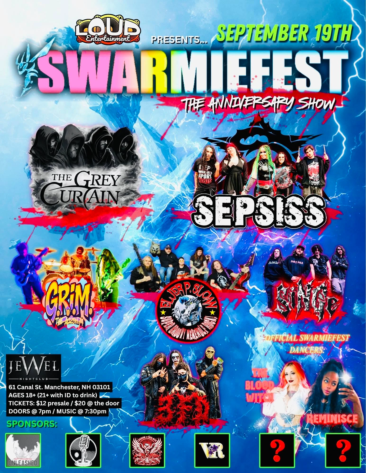 SWARMIEFEST 5 poster